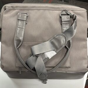Beis The Convertible Mini Weekender in Grey